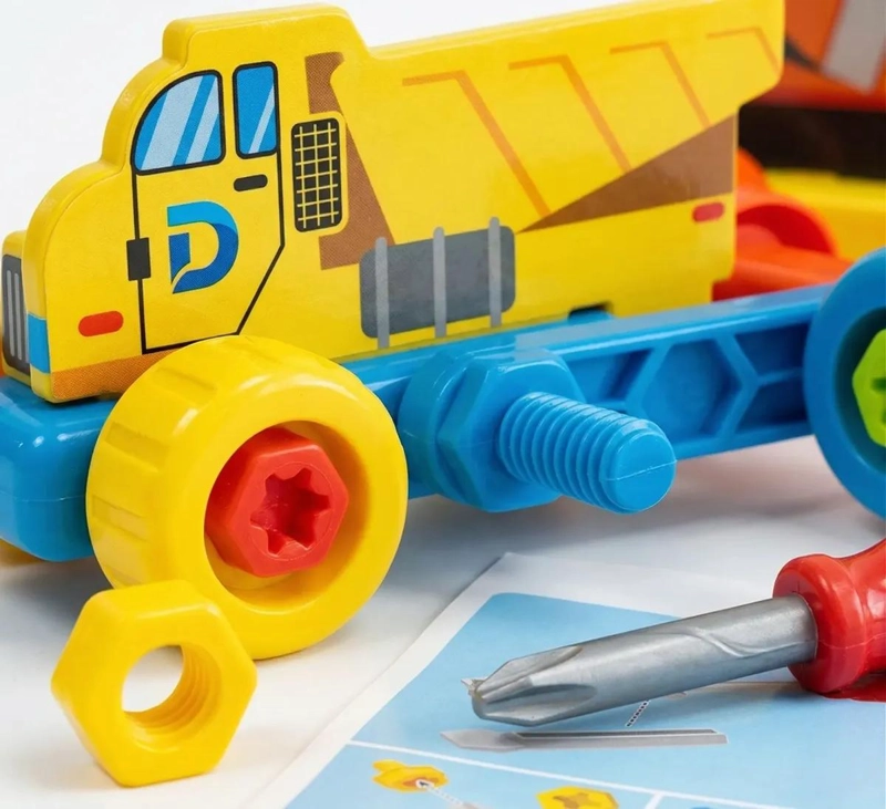 SET DE JUGUETES DE MAQUINARIA PARA CONSTRUCCION IDEAL PARA NIÑOS - 2