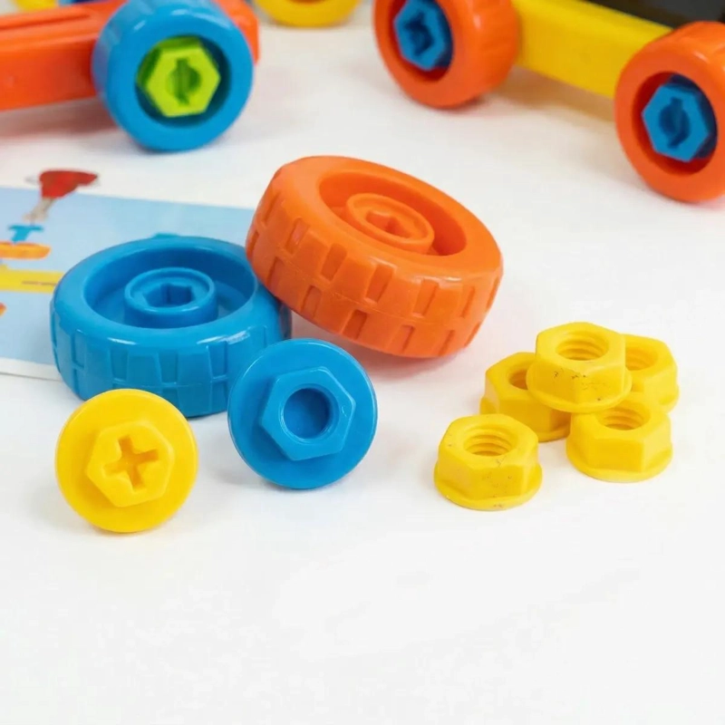 SET DE JUGUETES DE MAQUINARIA PARA CONSTRUCCION IDEAL PARA NIÑOS - 5