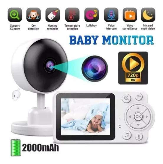 MONITOR DE BEBE  CON CAMARA Y MONITOREO REMOTO - 4