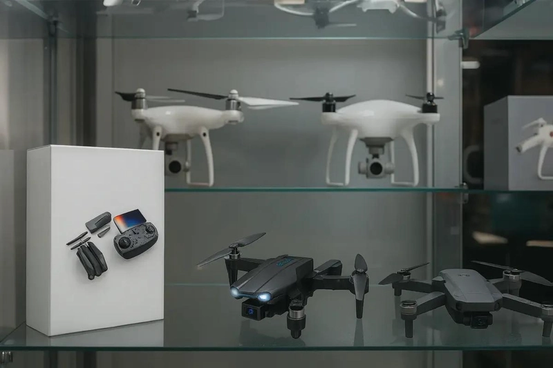 DRON PLEGABLE CON CAMARA PARA AVENTURA Y FOTOGRAFIA - 2