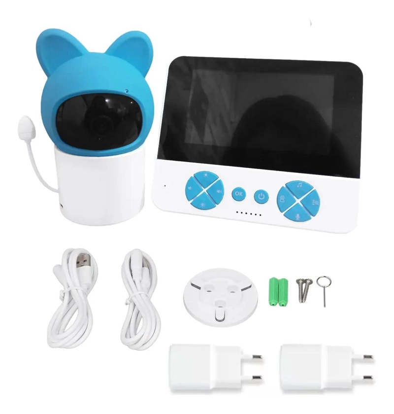 CAMARA DE VIGILANCIA NOCTURNA PARA BEBE S CON MICROFONO Y ZOOM - 2