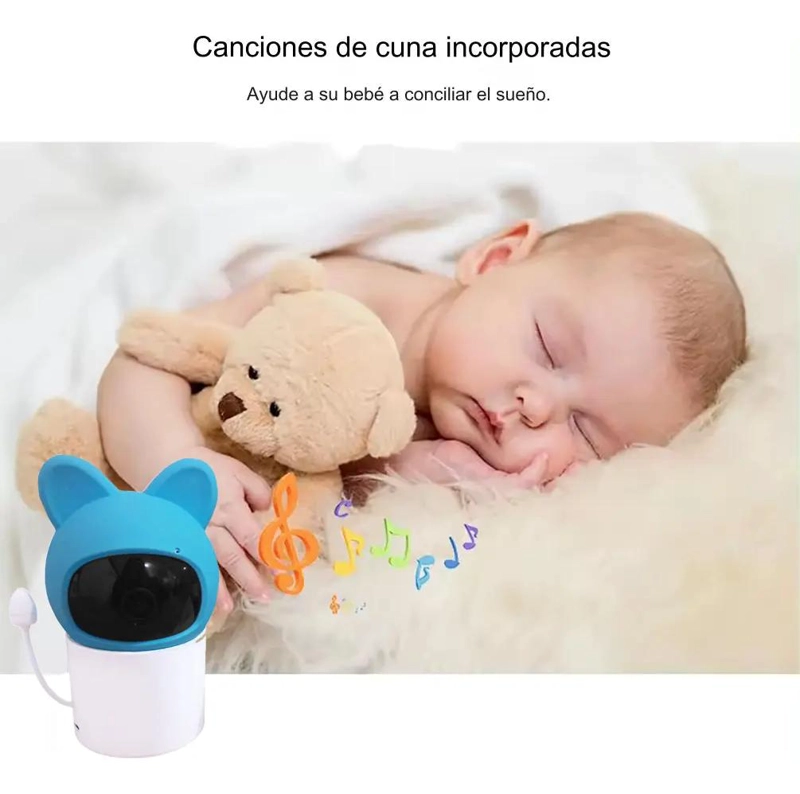 CAMARA DE VIGILANCIA NOCTURNA PARA BEBE S CON MICROFONO Y ZOOM - 4