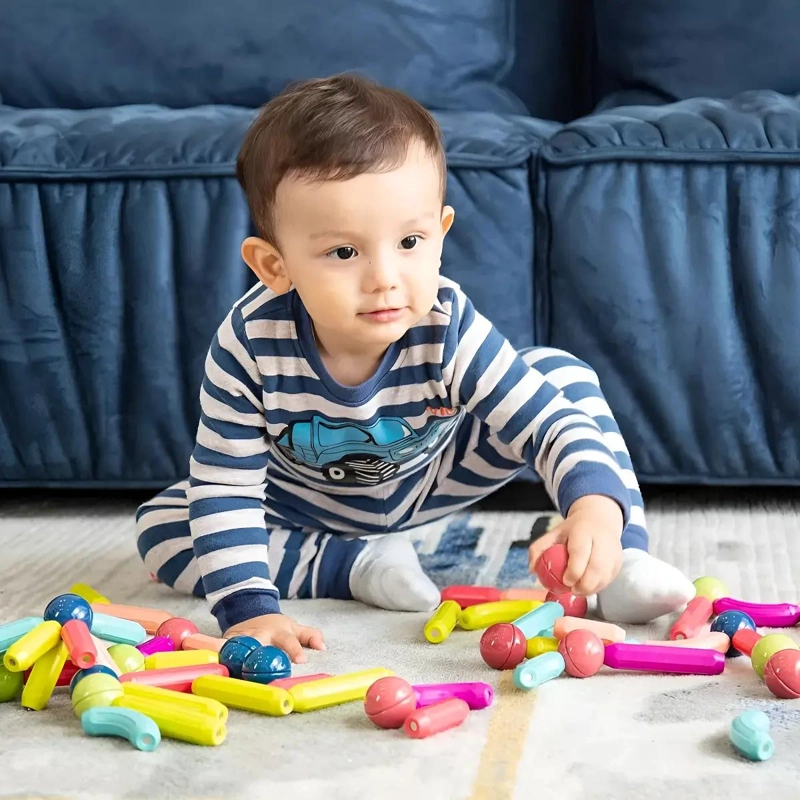 BLOQUES MAGNE TICOS DE CONSTRUCCION 36 PIEZAS PARA NIÑOS - 3