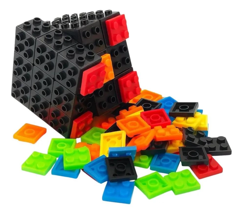 CUBO DE CONSTRUCCION 3X3 ESTILO BLOQUES DE DIVERSION - 4