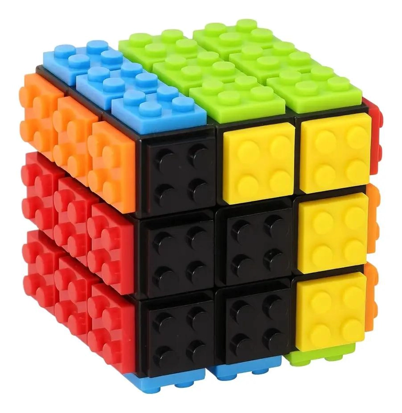 CUBO DE CONSTRUCCION 3X3 ESTILO BLOQUES DE DIVERSION - 5