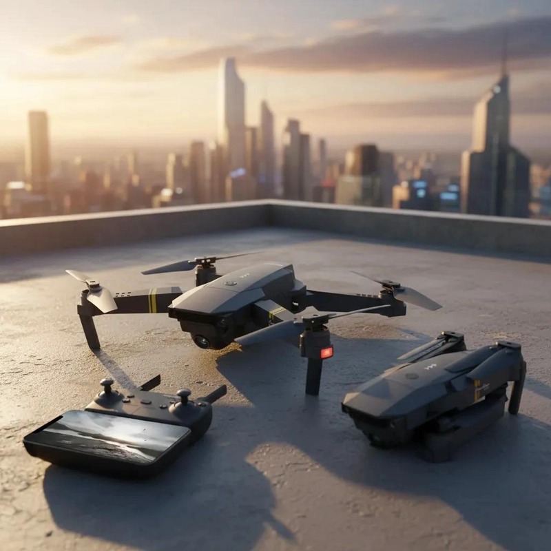DRON AE REO CON CAMARA HD Y CONEXION WI-FI - 2