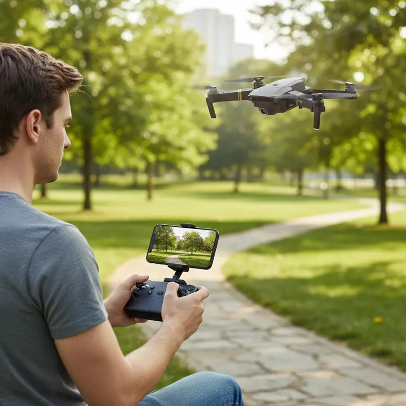 DRON AE REO CON CAMARA HD Y CONEXION WI-FI - 3