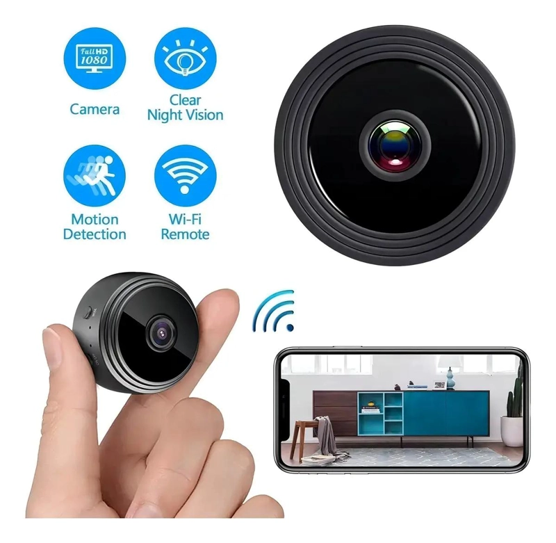 CAMARA DE SEGURIDAD WI-FI FULL HD CON VISION NOCTURNA - 2