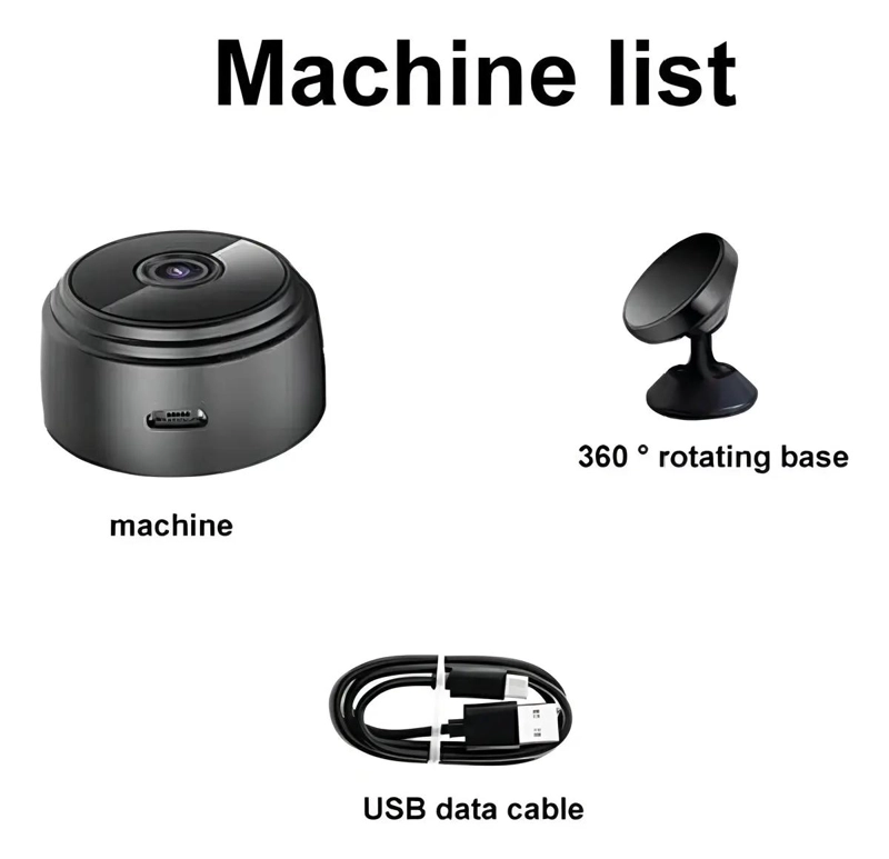 CAMARA DE SEGURIDAD WI-FI FULL HD CON VISION NOCTURNA - 5