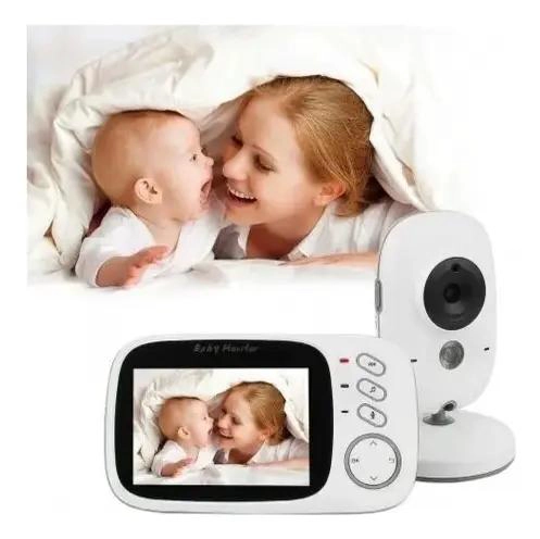 MONITOR DE BEBE  CON CAMARA Y VISION NOCTURNA PARA VIGILANCIA - 5