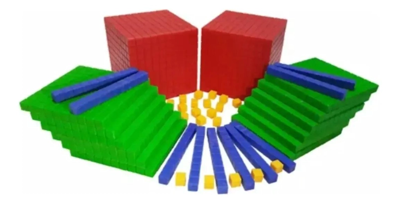 SET DE 10 BLOQUES CONECTABLES PARA JUEGOS DE CONSTRUCCION - 2
