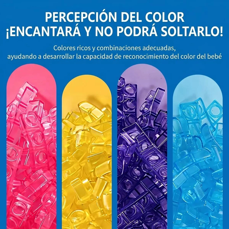 BLOQUES DE CONSTRUCCION BLANDOS PARA ESTIMULACION TEMPRANA DE NIÑOS - 4