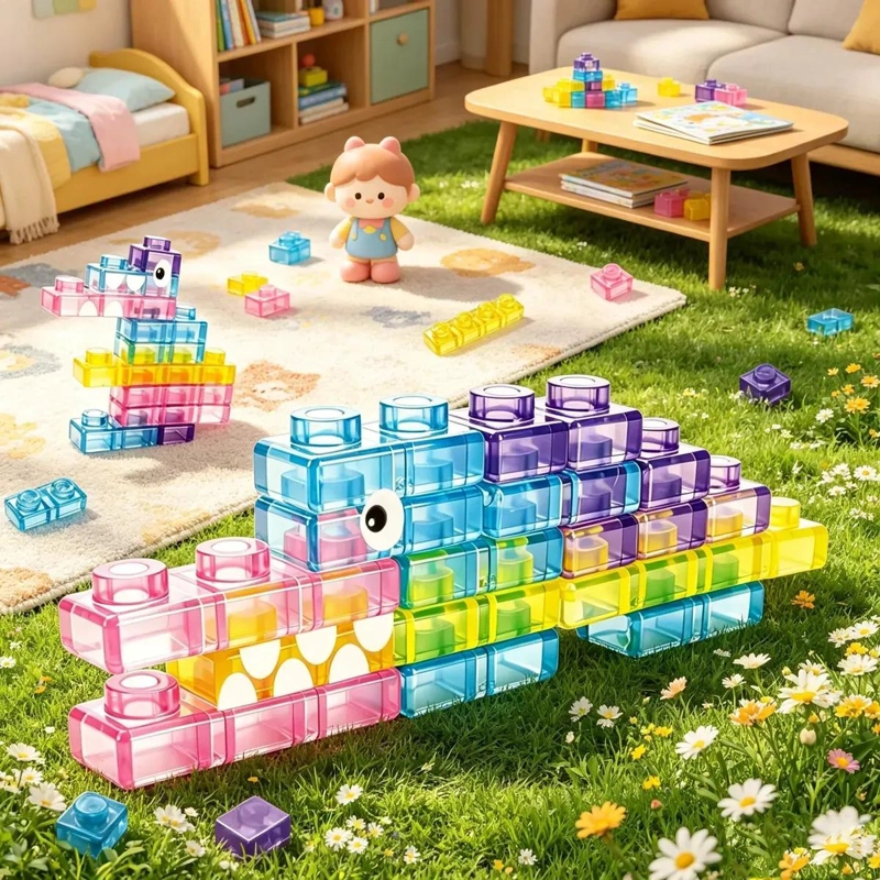 BLOQUES DE CONSTRUCCION BLANDOS PARA ESTIMULACION TEMPRANA DE NIÑOS - 5