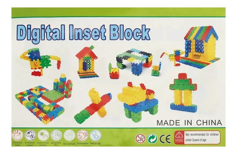 JUEGO DE BLOQUES EDUCATIVOS PARA NIÑOS 90 PIEZAS EN CAJA - 6