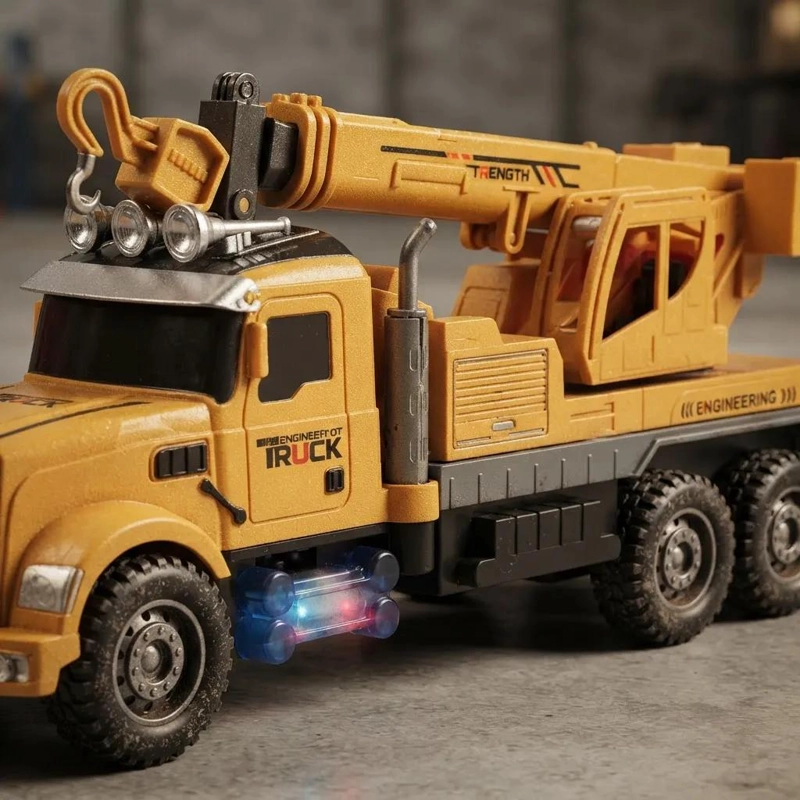 GRUA A CONTROL REMOTO CON LUCES PARA NIÑOS - 4