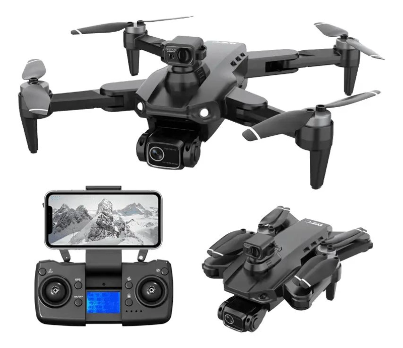 DRONE PLEGABLE CON CAMARA 4K Y GPS PARA VUELOS AE REOS - 2