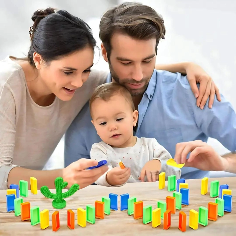 TREN ELECTRONICO AUTOMATICO PARA JUEGO DE DOMINO CON LUCES Y SONIDOS - 3