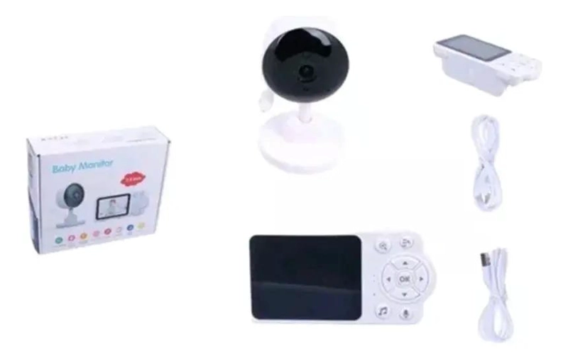 MONITOR DE BEBE  CON CAMARA Y MONITOREO REMOTO - 2