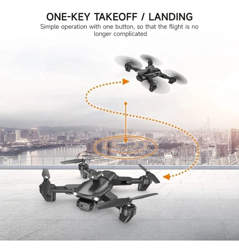 MINI DRONE DOBLE CAMARA HD WIFI CON SENSOR DE GRAVEDAD - 2