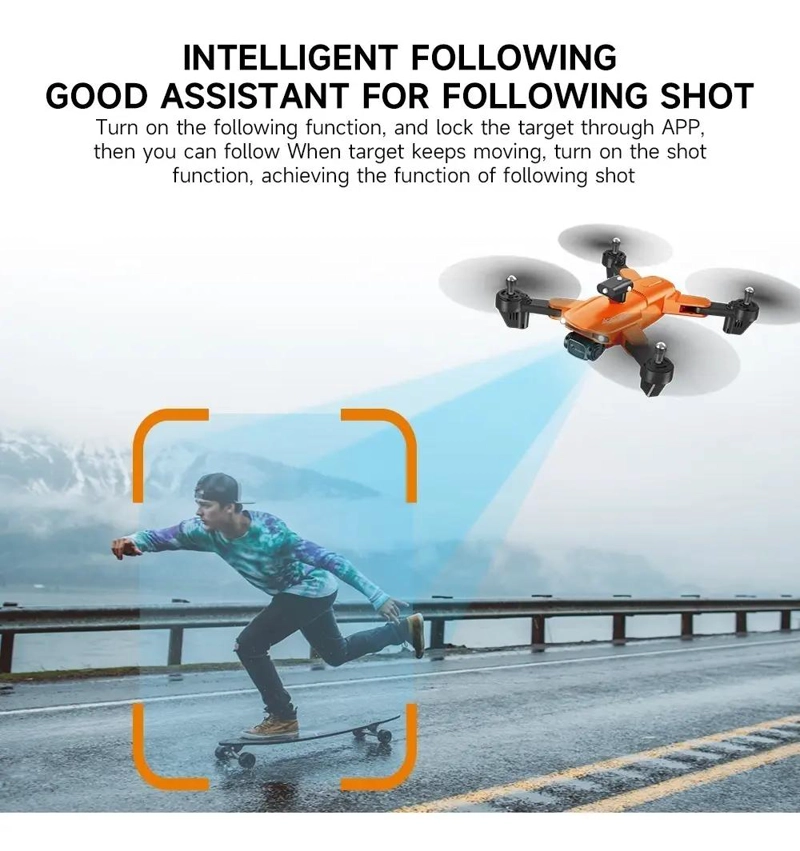 MINI DRONE DOBLE CAMARA HD WIFI CON SENSOR DE GRAVEDAD - 8