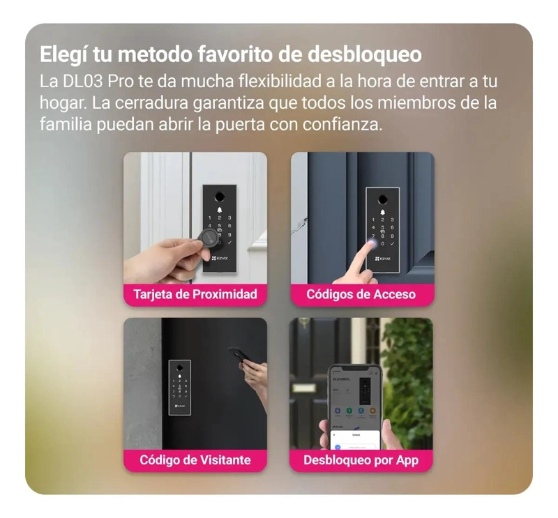 CERRADURA INTELIGENTE CON TECLADO Y WI-FI PARA SEGURIDAD AVANZADA - 1