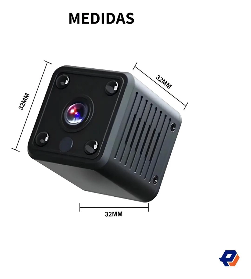 CAMARA ESPIA WIFI HD 1080P COMPACTA CON VISION NOCTURNA - 4