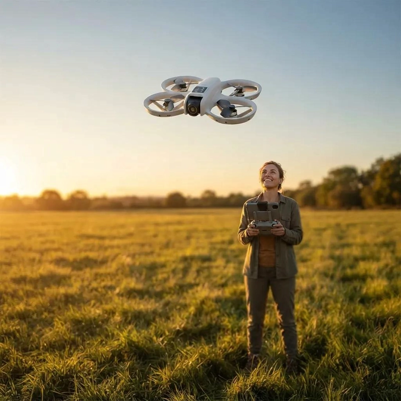 DRON CON CAMARA 4K ULTRA HD Y CONEXION FPV - 3
