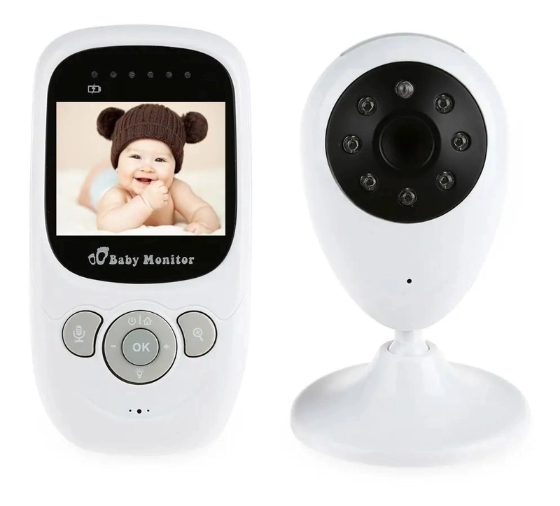 MONITOR DE BEBE  INALAMBRICO CON VISION NOCTURNA Y AUDIO BIDIRECCIONAL - 1