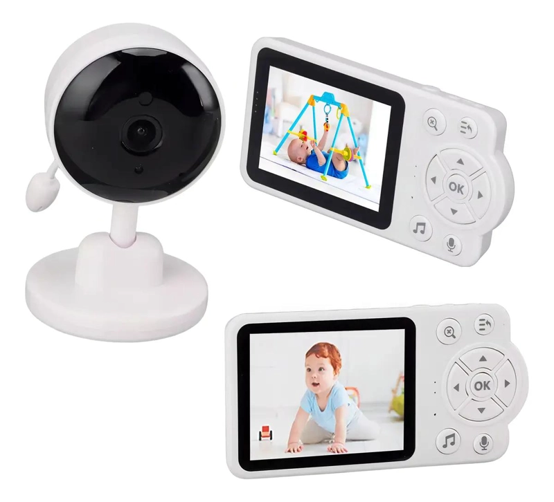 CAMARA BABY MONITOR CON VISION NOCTURNA Y PANTALLA LCD - 2