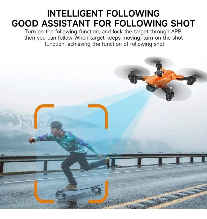 MINI DRONE DOBLE CAMARA FULL HD CON CONEXION WIFI - 8