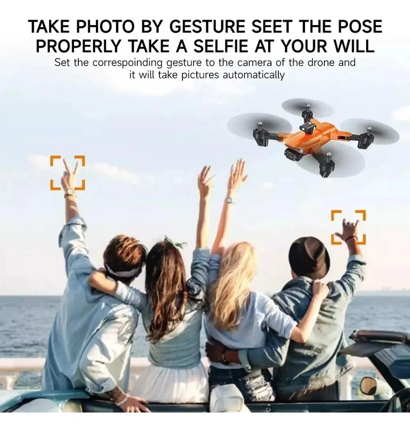 MINI DRONE DOBLE CAMARA FULL HD CON SENSOR DE GRAVEDAD - 2