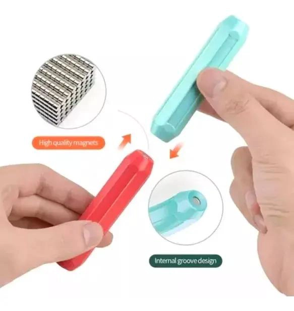 JUEGO DE CONSTRUCCION MAGNE TICA DIDACTICO 25 PIEZAS PARA NIÑOS - 4