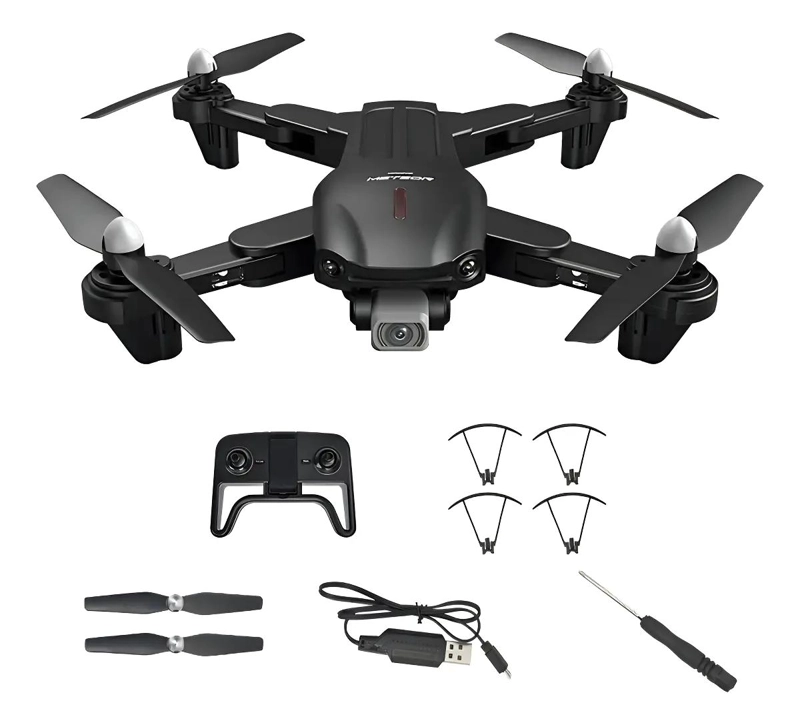 DRONE AE REO PLEGABLE CON CAMARA 4K Y CONTROL REMOTO - 1