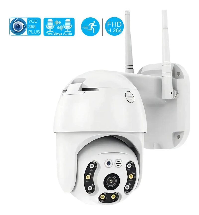 CAMARA DE SEGURIDAD 360° IP PANORAMICA PARA EXTERIORES - 6
