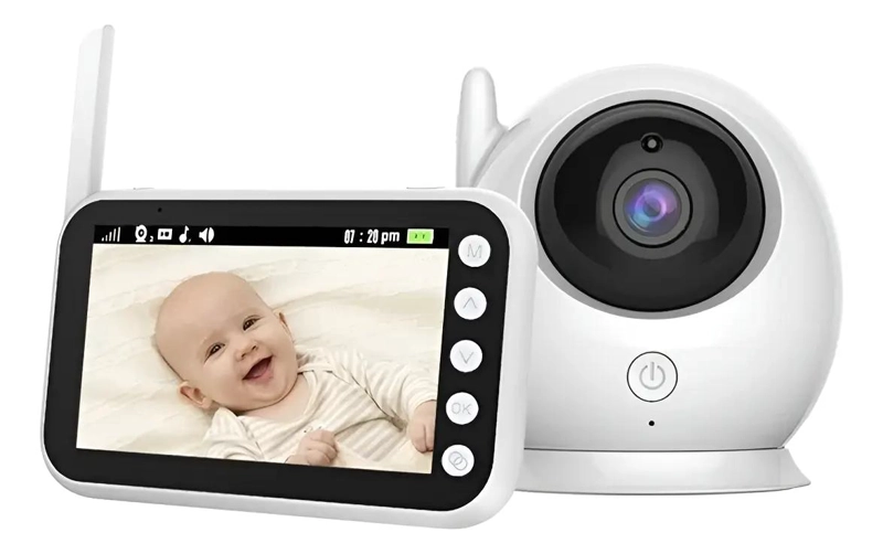 CAMARA DE MONITOREO PARA BEBE S CON VISION NOCTURNA Y AUDIO BIDIRECCIONAL - 1