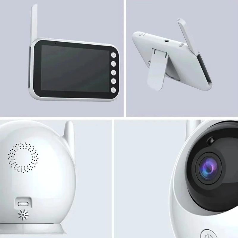 CAMARA DE MONITOREO PARA BEBE S CON VISION NOCTURNA Y AUDIO BIDIRECCIONAL - 8