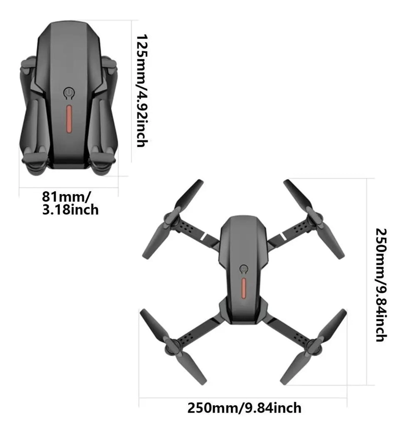 DRONE CON CAMARA FULL HD Y CONTROL REMOTO ERGONOMICO - 4