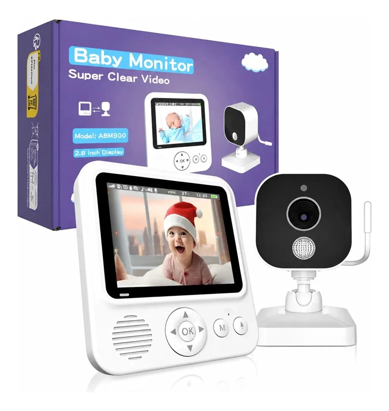 CAMARA VIGILABEBE S CON PANTALLA LCD Y VISION NOCTURNA - 1