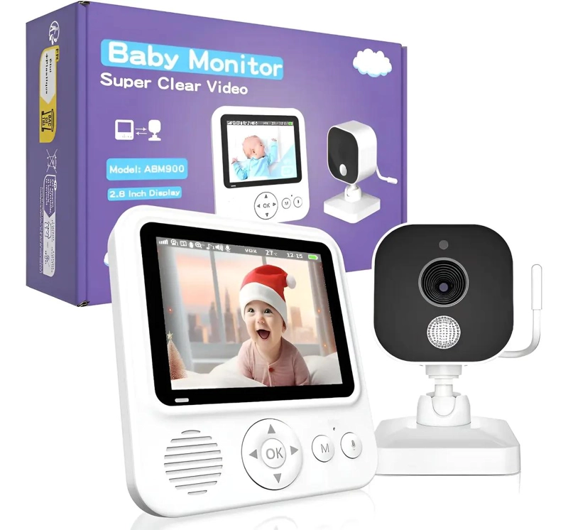CAMARA VIGILABEBE S CON PANTALLA LCD Y VISION NOCTURNA - 1