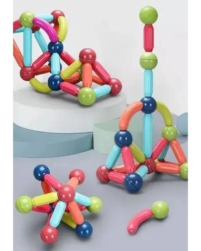 JUEGO DIDACTICO DE BLOQUES MAGNE TICOS PARA NIÑOS - 2