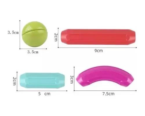 JUEGO DIDACTICO DE BLOQUES MAGNE TICOS PARA NIÑOS - 3