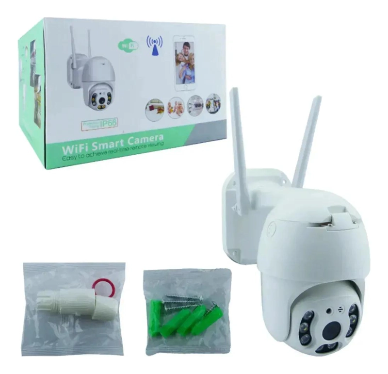 CAMARA DE VIGILANCIA IP CON VISION NOCTURNA Y SENSOR DE MOVIMIENTO - 6