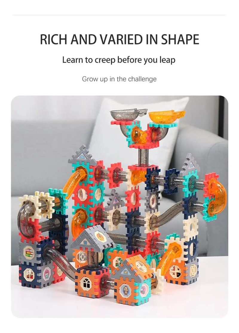 BLOQUES DE CONSTRUCCION LABERINTO SENSORIAL PARA NIÑOS - 3