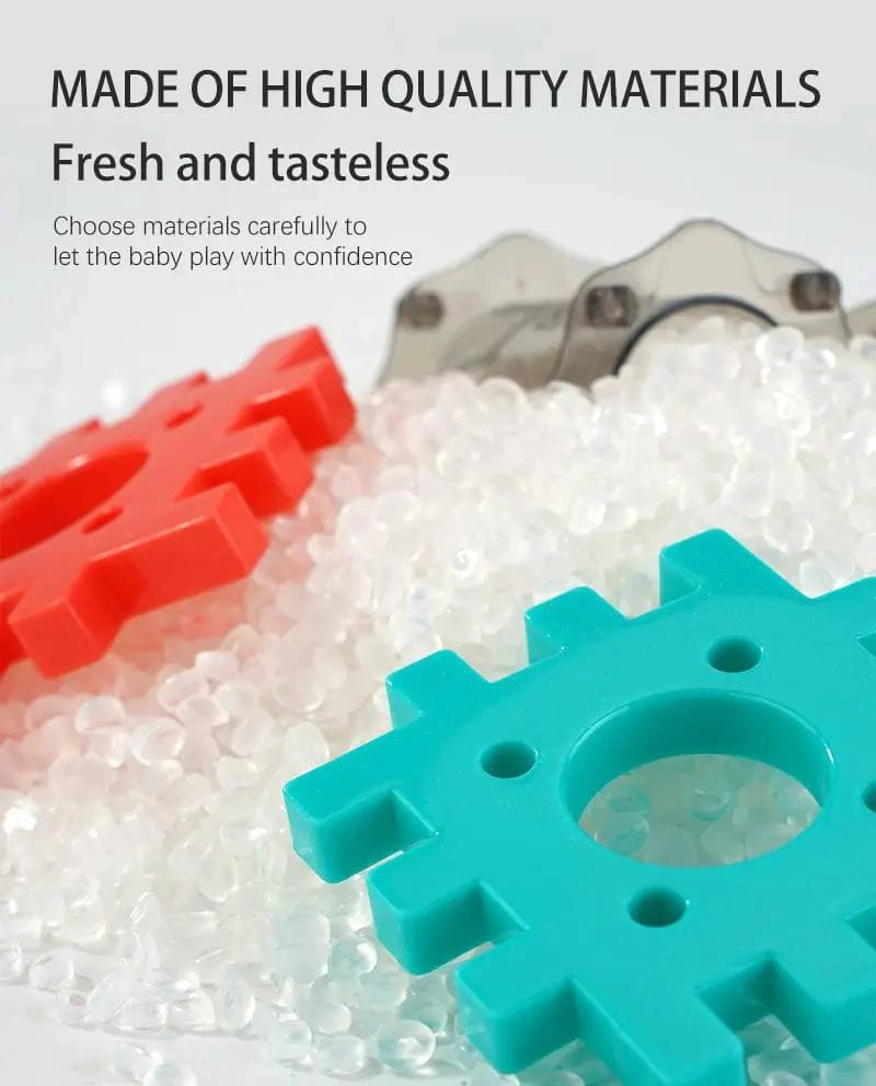 BLOQUES DE CONSTRUCCION LABERINTO SENSORIAL PARA NIÑOS - 4