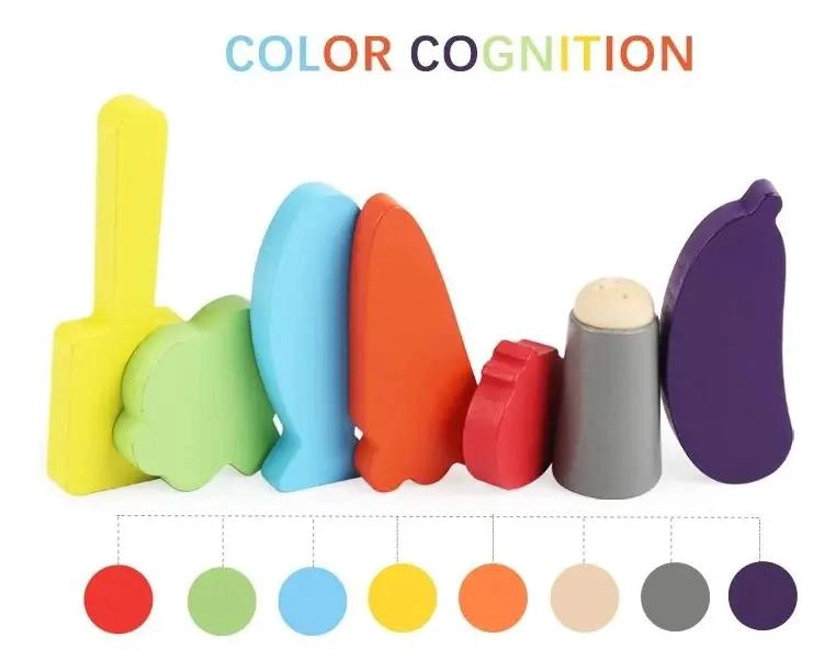 JUGUETE DE MADERA PARA NIÑOS CON PUZZLES DE SIMULACION - 8