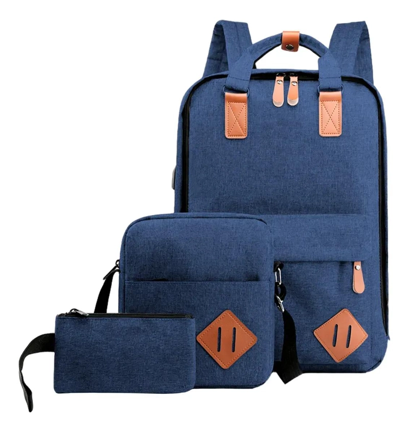 MOCHILA DE VIAJE MULTIFUNCIONAL CON CARGA USB Y ACCESORIOS - 1