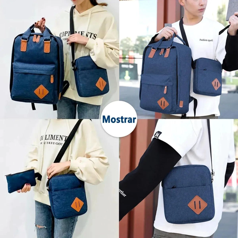 MOCHILA DE VIAJE MULTIFUNCIONAL CON CARGA USB Y ACCESORIOS - 6