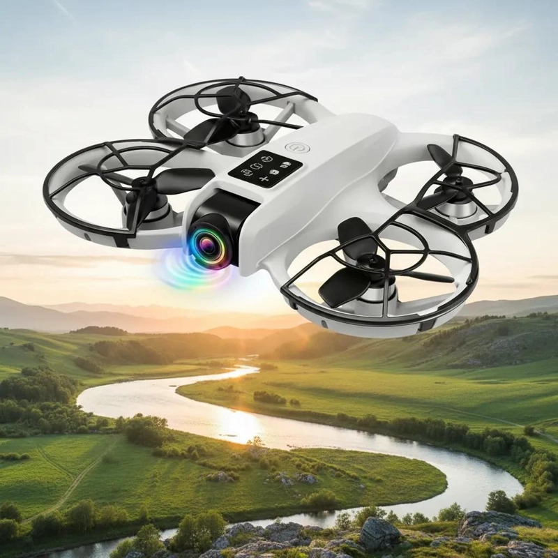MINI DRONE HD CON CONTROL REMOTO Y ESTABILIZACION OPTICA - 8