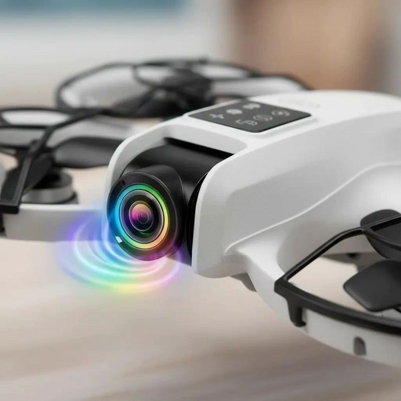 MINI DRONE HD CON CONTROL REMOTO Y ESTABILIZACION OPTICA - 9