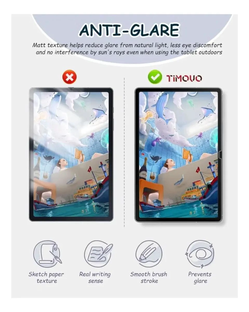 LAMINA PAPER LIKE PARA SAMSUNG GALAXY S10 FE PLUS 13.1 PULGADAS - 4